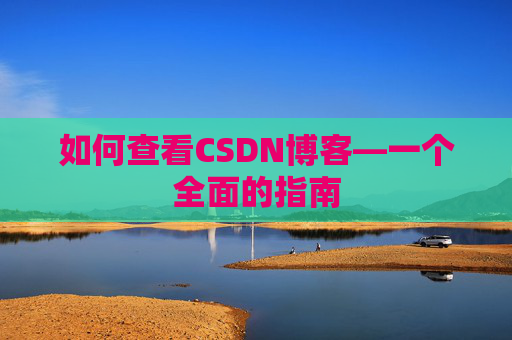 如何查看CSDN博客—一个全面的指南